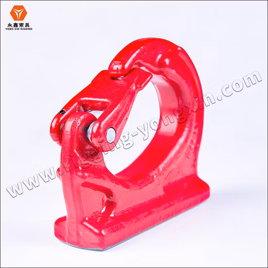 Alloy Steel Lifting Welding Hook Excavator Hook Sling G80 Grade Welding D-Type Lifting Ring