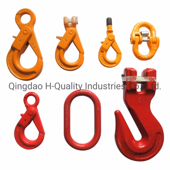 A gota do hardware do equipamento forjou o gancho pintado da garra da encurtamento do olho G80