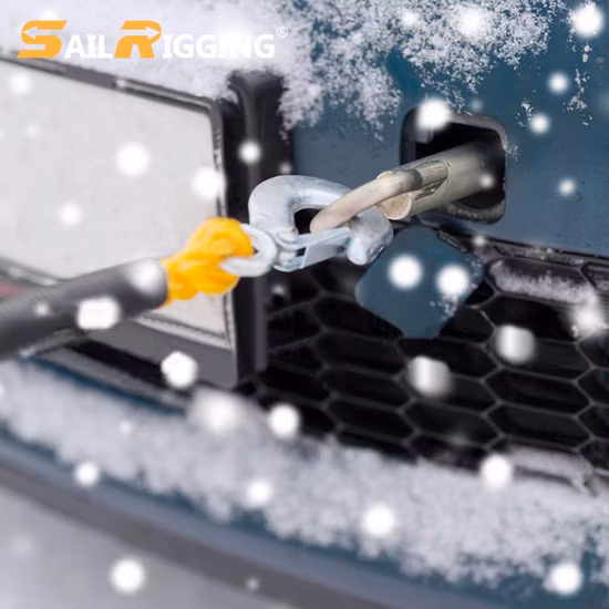 Gancho de estilingue de olho de aço super liga forjado G100 para hardware de equipamento